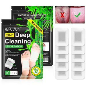 แผ่นแปะเท้าดีท็อกซ์ผงถ่านไม้ไผ่ผสมน้ำส้มสายชู SEFUDUN 2-in-1 ทำความสะอาดร่างกายอย่างล้ำลึก และแผ่นแปะจมูกบรรเทาอาการคันในช่องปาก - Product Image 6