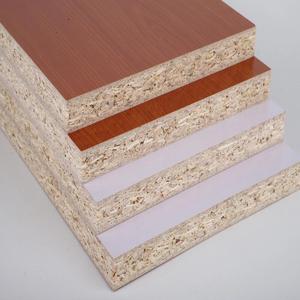 Hiện đại 18mm WPC tường trong nhà Bảng điều khiển nguyên melamine phải đối mặt với bảng hạt E1 lớp hoàn thành bề mặt giá tốt 5 năm bảo hành - Product Image 4