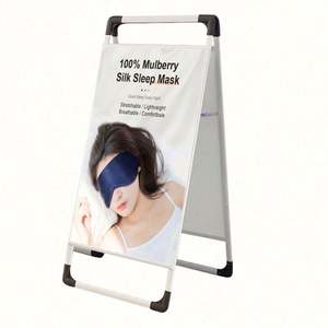 Factory Wholesale Eco-Friendly Metal Double Sided Advertising Sign Standing <b>Poster</b> <b>Frame</b> - Product Image 5