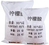 China fornecimento de ácido cítrico monohidratado grau industrial de tratamento de água do ácido cítrico weifang