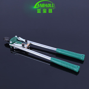 Lanbaolu Manual Double Handle Rivet Gun 17 Inch Anti Slip Heavy Duty Industrial Grade Point End Tip - Product Image 5