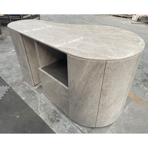 TMZ Cuarcita Alta Calidad Natural Losa Cuero Taj Mahal Pulido Superficie Interior para Armarios Curvos Impermeable para Villas - Product Image 6