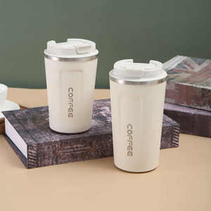 Mug à café élégant de grande capacité en acier inoxydable 304 - Product Image 2