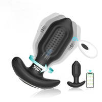 Masseur de prostate électrostimulation Jouet de plaisir masculin Étanche Métal Anal Dildo Vibrant Butt Plug USB Vibration