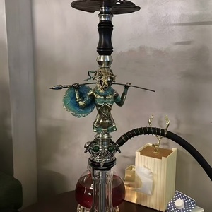 Suministro de fábrica Estilo ruso Lujo Acero inoxidable <span class=keywords><strong>Maklaud</strong></span> Hookah Shisha Set - Product Image 1