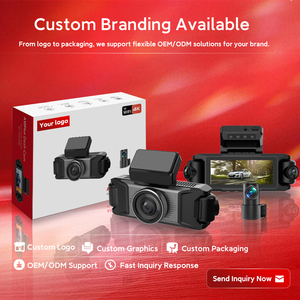 Cámara para Auto 4K <span class=keywords><strong>de</strong></span> 4 Canales, Delantera y Trasera, con GPS, para Vehículos - Product Image 3