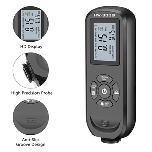 HW-300S ABS Coating Thickness <b>Gauge</b> 0-2000um Feeler Tester for Car Paint & Metal Battery-Powered Meter Thickness Measurement HW- - Product Image 4