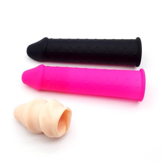 Hot Sale Silicone Physical Men's Wolf Teeth Set Dot Size Set for Adult Products Use