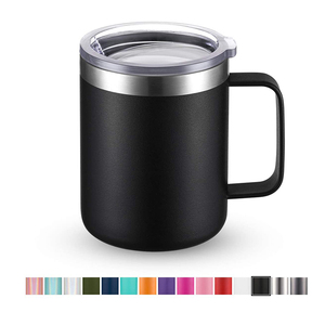 14oz Self-Stirring Stainless Steel Vacuum Insulated Coffee Mug BPA Free 6-12 Hours Thermal Insulation <b>Microwave</b> Safe LED - Product Image 5