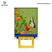 QTSS 1,77 Zoll 128x160 IPS TFT LCD Modul mit 262k Farben 250cdm2 Helligkeit Vollfarbdisplay 20-Pin GC9106 MCU Schnittstelle