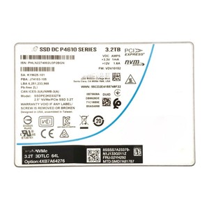 02YH292 3,2TB SFF 2,5 inch U.2 NVMe PCIe3.0-x4 SSD 02YH292 - Product Image 2