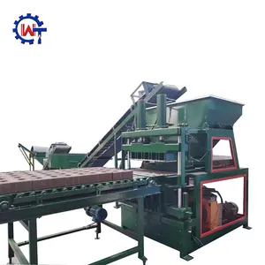 WT5-10 Ziegel herstellungs maschine Roter Lehm ziegel herstellungs maschine Schlamm ziegel herstellungs maschine