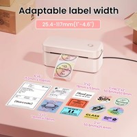 Offre Spéciale – Imprimante Thermique Portable 4x6 USB+BT pour Étiquettes d'Expédition (Noir, Blanc, Rose) – Idéale pour la Logistique d'Entrepôt
