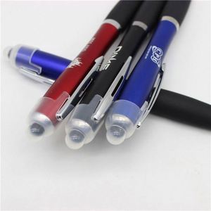 Juego de 10 Bolígrafos Personalizados con Punta Táctil - Tinta Negra, Ideal para Oficina, Escuela, Negocios, Ferias Comerciales y Eventos, Regalo Promocional - Product Image 3