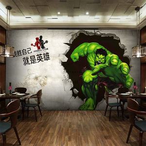 Carta da Parati Murale 3D <span class=keywords><strong>Tema</strong></span> Supereroe Hulk Cartone Animato per Pareti - Product Image 4