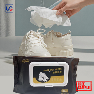 Biểu Tượng Tùy Chỉnh Nhanh Chóng Làm Sạch Ướt Khăn Lau Cho Giày Sneaker Cleaner Khăn Mô Cho Người Lớn - Product Image 1