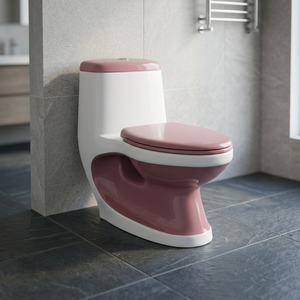 Precio barato Doble sifónico Armario de agua con descarga Equipo sanitario Cerámica Moderna Inodoro de una pieza WC - Product Image 1