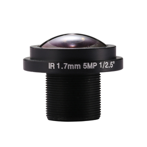 1/2.5 بوصة 1.7 مللي متر F2.0 5MP 180 درجة M12 فيش عدسة عين السمكة بزاوية واسعة مع IR تصحيح - Product Image 1