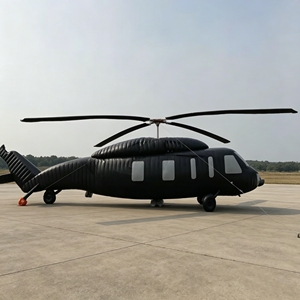 Modelo de Helicóptero Black Hawk Inflable a Escala 1:1, Impermeable, para Publicidad, en PVC/Tela Oxford, Personalizable - Product Image 6