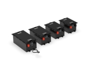 Baterai Golf Cart 36V 105Ah LiFePO4 dengan BMS Terintegrasi, Kontrol Aplikasi Bluetooth, Baterai Lithium Deep Cycle untuk Golf Cart Listrik