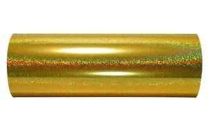 Película de letras de purpurina de Material de PVC, vinilo de transferencia térmica de alta resistencia, Color dorado, venta al por mayor