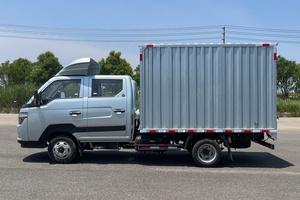 Nouveau camionnette de livraison urbaine Runli à double cabine 115 CV Diesel Euro 6, plaque bleue, petit fourgon de transport, frein hydraulique - Product Image 2