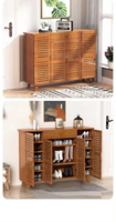 Armoire à chaussures respirante multicouche en bois de haute qualité pour l'intérieur en Offre Spéciale, personnalisable