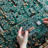 Komponen Bekas Mesin Prestige Merk XZJ, Papan PCB 94V AC RC Keyboard Neckband Parfum Medis Buatan China