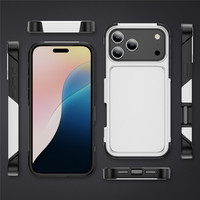 Coque antichoc durable anti-rayures pour iPhone 17 Air Pro Max 16 Plus 15 14 13 12 11 Coque de téléphone portable anti-chute