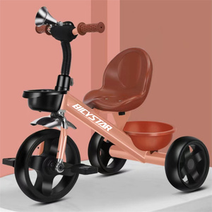 Bicicleta de Plástico Ajustable y Ligera para Niños Pequeños, Triciclo de Equilibrio para Niños de 2 a 6 Años - Product Image 5