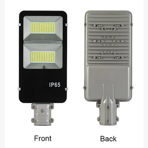 Réverbère solaire à lumen élevé 200W lumière LED étanche avec télécommande court pôle IP65 évalué pour une application routière - Product Image 4