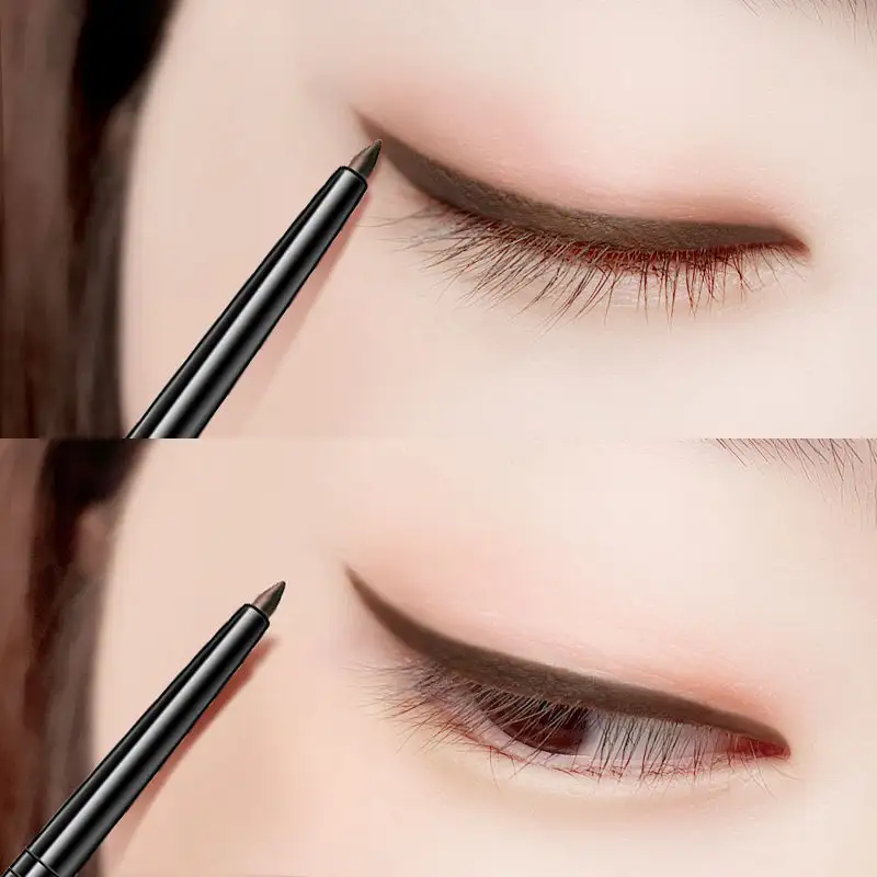 Good qualify private label natural easy to color waterproof eyeliner multiple use lip liner