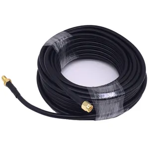 Factory direct sell sma male to sma female rg 174 cable 3m or customized
