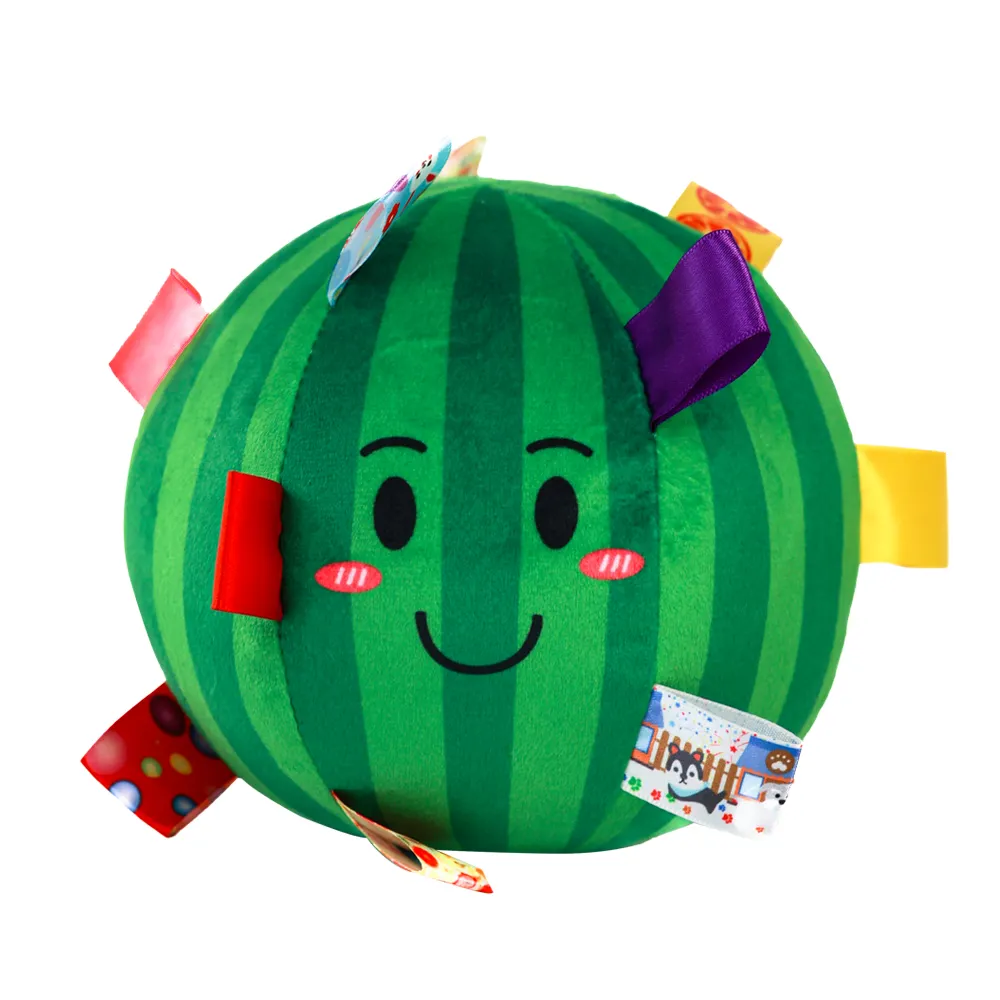 new arrival Watermelon pet toy plush pet iq training toy care private label pet chew toys