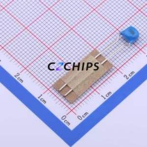 Condensador Cerámico Monolítico de Orificio Pasante FG11X7R1C156MRT06 MLCC, Componente de Orificio Pasante THT, P=2.5mm 15uF 20% 16V X7R - Product Image 1