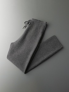 Set Giacca <span class=keywords><strong>con</strong></span> Colletto e Pantaloni in 100% Lana Australiana, <span class=keywords><strong>Cardigan</strong></span> Spesso <span class=keywords><strong>con</strong></span> <span class=keywords><strong>Cerniera</strong></span> per <span class=keywords><strong>Uomo</strong></span>, Autunnale - Product Image 5