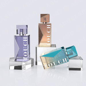 Botella de Perfume Personalizada de Lujo de 100 ml, Botella de Perfume Vacía de Alta Gama, Botella de Perfume Portátil de Vidrio, Envase de Perfume - Product Image 4