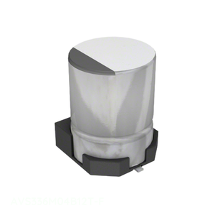 Authorized Distributor Surface Mount 33 uF CAP ALUM 33UF 20% 4V SMD AVS336M04B12T-F Capacitor - Product Image 1