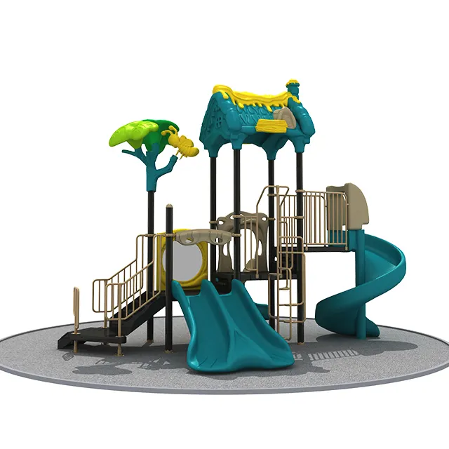 Parco giochi per bambini parco giochi per bambini con scivolo combinato Design personalizzato