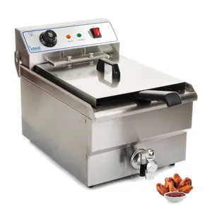 hot sale 6L Electric fryer Counter top commercial fryer Fast Food Restaurant kitchen equipment