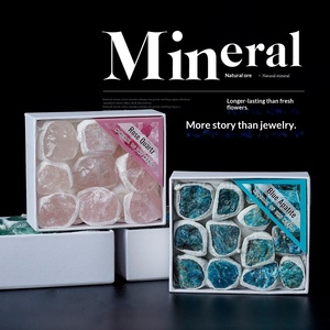 Cofanetto Regalo con Cristallo Naturale Grezzo, Pietra Minerale, Pietra Energetica, Diffusore di Aromi, Pietra Didattica - Ingrosso Transfrontaliero - Product Image 3