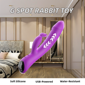 Silikon Dual Motor G-Punkt Vibrator Klitoris stimulator Vibrierender Dildo Wasserdichter weiblicher Mastur bator Sexspielzeug für Frauen - Product Image 2