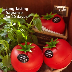 Ambientador Portátil para Auto con Aroma a Tomate, Ambientador Sólido de Larga Duración para Baño, Perfume Refrescante para Auto - Product Image 2