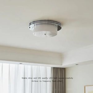 Zèle éclairage moderne plafonnier en verre nouveau Design pour bureau à domicile et salon chambre intérieur moderne plafonnier - Product Image 5