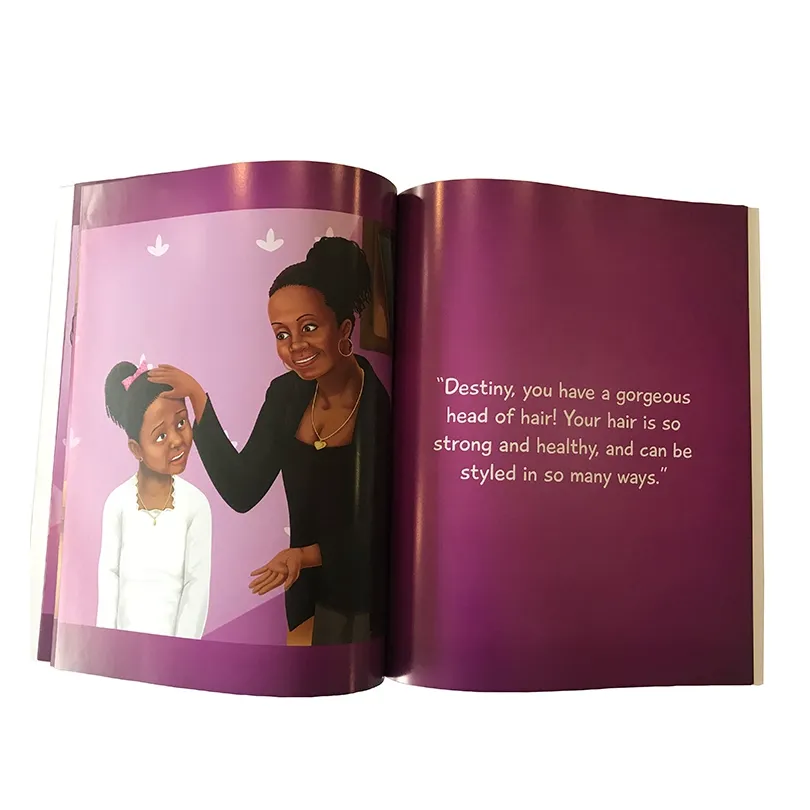 De alta calidad Tapa blanda de color completo precio barato niños Impresión de libro de