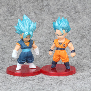 Juego de 21 Piezas de Minifiguras de PVC de Personajes de Dibujos Animados <span class=keywords><strong>Super</strong></span> <span class=keywords><strong>Saiyan</strong></span> Goku <span class=keywords><strong>Gohan</strong></span> Gogeta Vegeta, Modelo de Juguete - Product Image 6