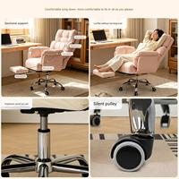 Chaise de bureau OEM ODM pour projets commerciaux, hôtels, villas – Chaise de bureau pivotante et inclinable sur mesure, directement de l'usine
