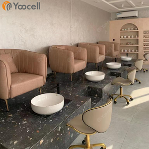 Yoocell – ensemble de meubles de salon de <span class=keywords><strong>coiffure</strong></span>, sillas de peluquera, barbier, miroir, salon de <span class=keywords><strong>coiffure</strong></span>, maquillage, station de salon de <span class=keywords><strong>coiffure</strong></span> - Product Image 3