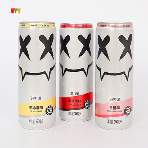 Bevande di fabbrica Best Sell Seltzer duro in scatola acqua frizzante Pulm succo sapore 5% alcol - Product Image 6