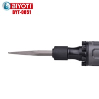 Marteau perforateur électrique de démolition de béton BIYOTI 1200W 25J, briseur manuel robuste